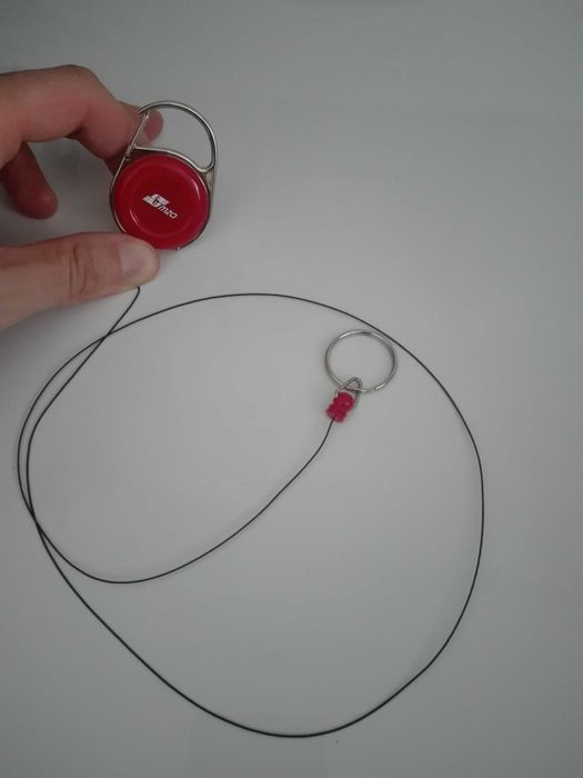 Brelok/zawieszka z logo warszawskiego MZA.