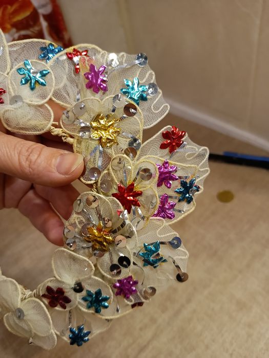 Віночок весільний, свадебный винтажный венок, веночек, старовинний