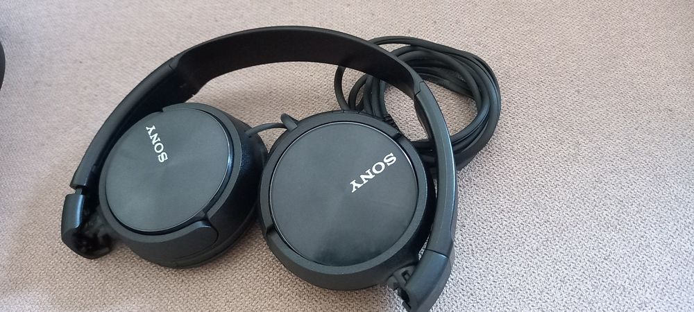 Fones da sony pretos