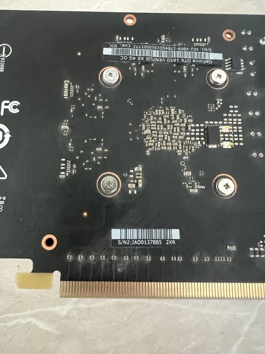 MSI GeForce GTX 1650 Ventus XS 4G OC 4GB