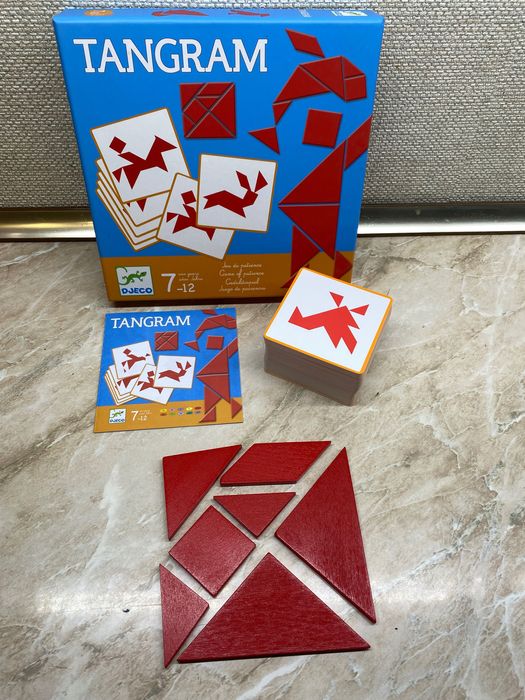 Гра головоломка джесо djeco танграм
