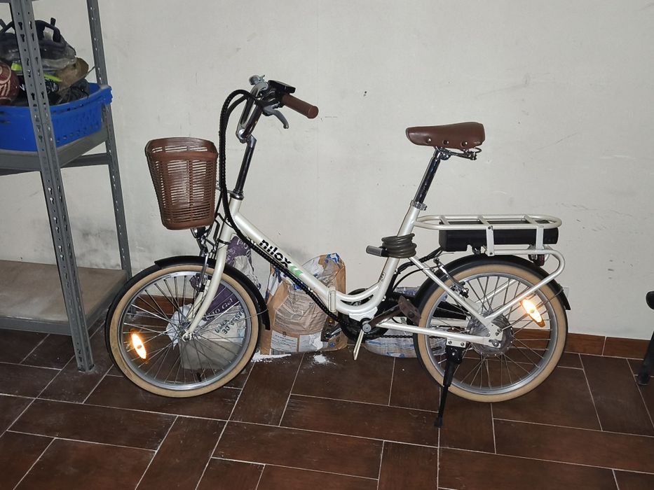 Bicicleta elétrica dobrável nilox