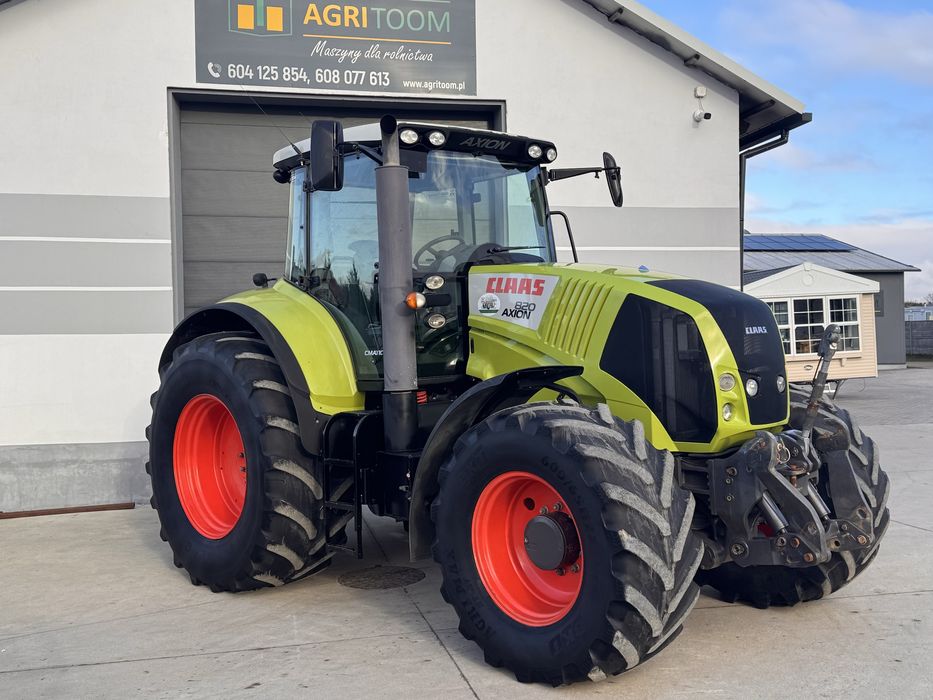Claas Axion 820 Cebis ( C - matic ) tuz + pneumatyka oryginał ! 830