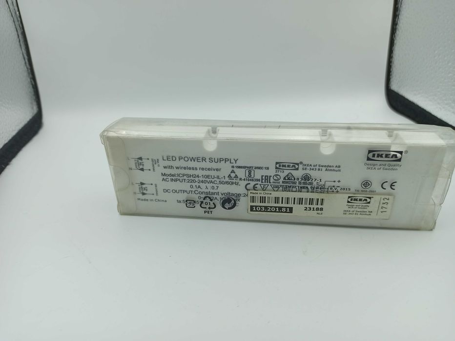 Sterownik zasilacz Ikea ANSLUTA 103.201.81