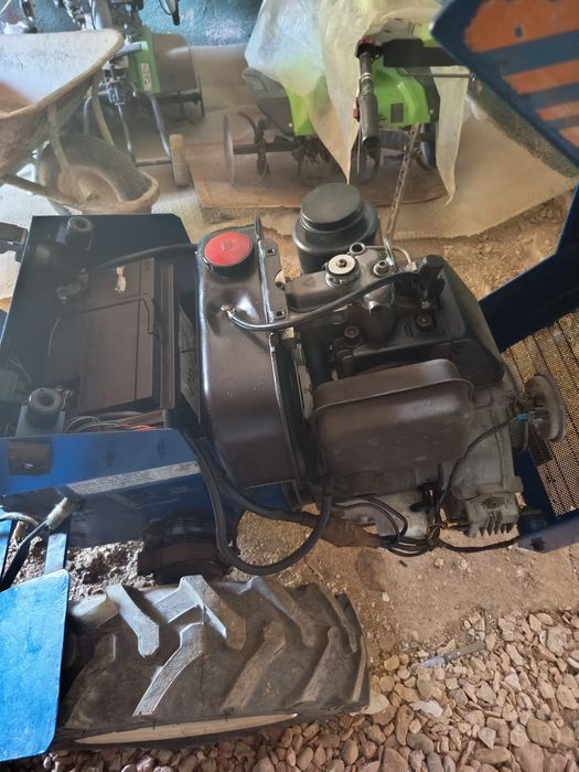 Motocultivador a gasóleo
