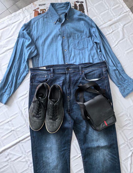 Dżinsy Męskie Levis Strauss & Co. 502 r. W 40 L32