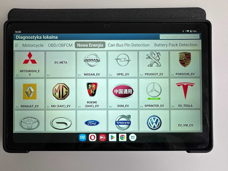 Diagzone (Launch)  Nowy Ciężarowe EV motocykle osobowe  licencja rok