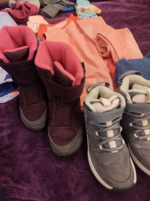 Zestaw zimowy z butami