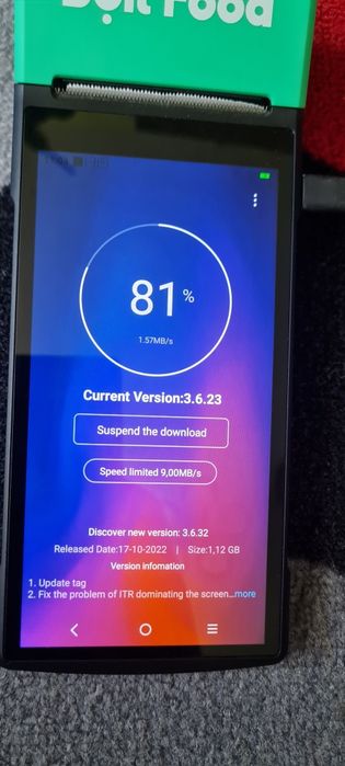 Касовий апарат, POS-терминал,Sunmi V2 PRO + NFC + принтер печати чеков