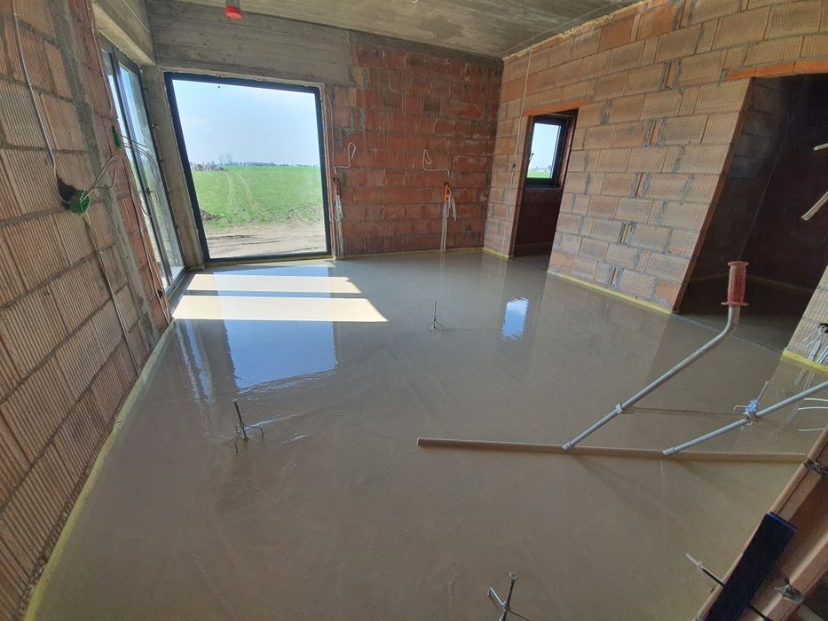 Posadzki, wylewki anhydrytowe na ogrzewanie podłogowe - Całe Łódzkie