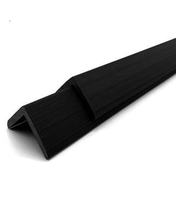Painel Ripado Exterior 2ª Geração WPC Preto  2200 ×219×26mm