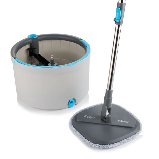 БУДЕ В НАЯВНОСТІ ЗА 10 ДНІВ! Швабра Minky Opti-Clean Spin Mop 360°