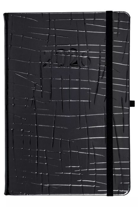 Jazz Kalendarz A5 tygodniowy czarny. Elefant