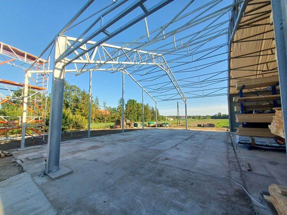 Hala stalowa produkcyjna 16x35x4 SystemSPAW