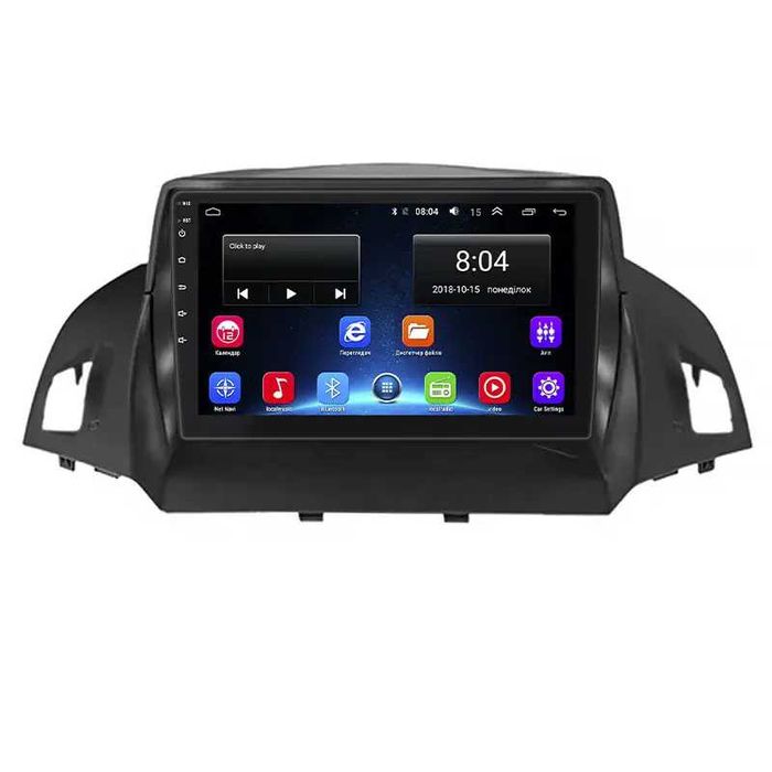 Штатна магнітола для Ford Focus III 2 Fiesta Kuga C-MAX Mondeo Ranger Tourneo Connect Escape EcoSport