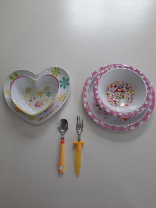 Set de pratos para criança