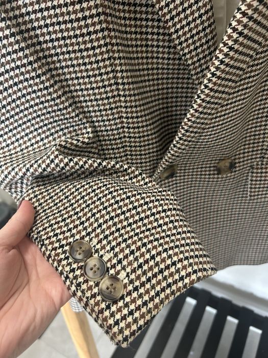 Піджак клітинка + спідничка