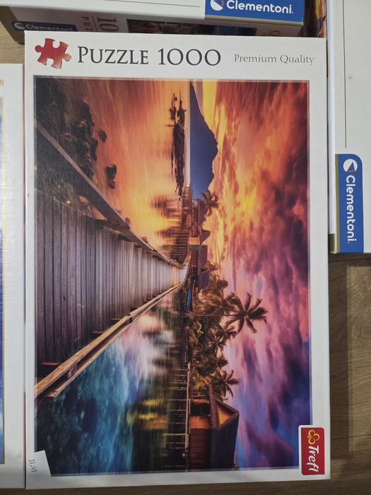 Puzzle 1000 elementów. Rajska Wyspa.