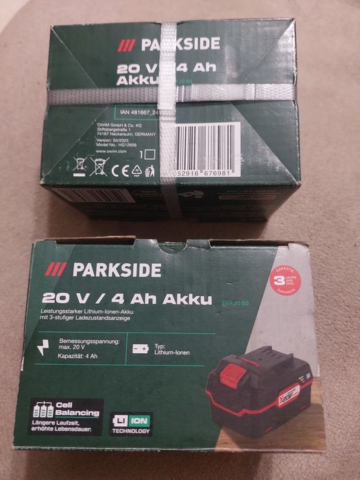 акумулятор Parkside