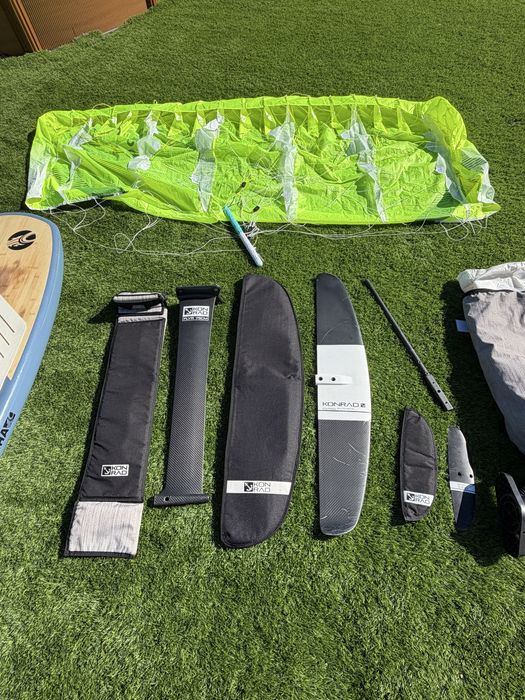 Wing + prancha+ Foil + Lowkite