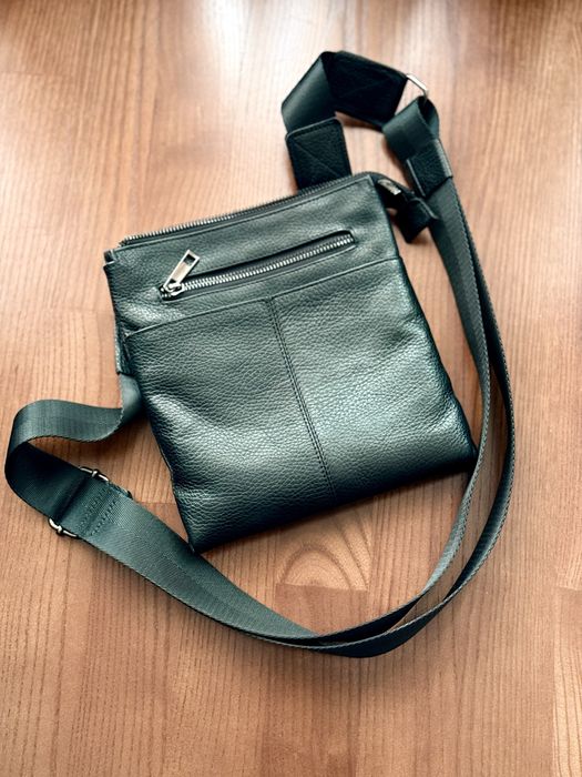 Мужская сумка кожаная НОВАЯ натуральная кожа сумка мужская кожа