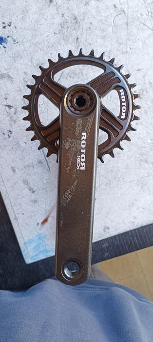 Pedaleira ROTOR com prato de 32 furos