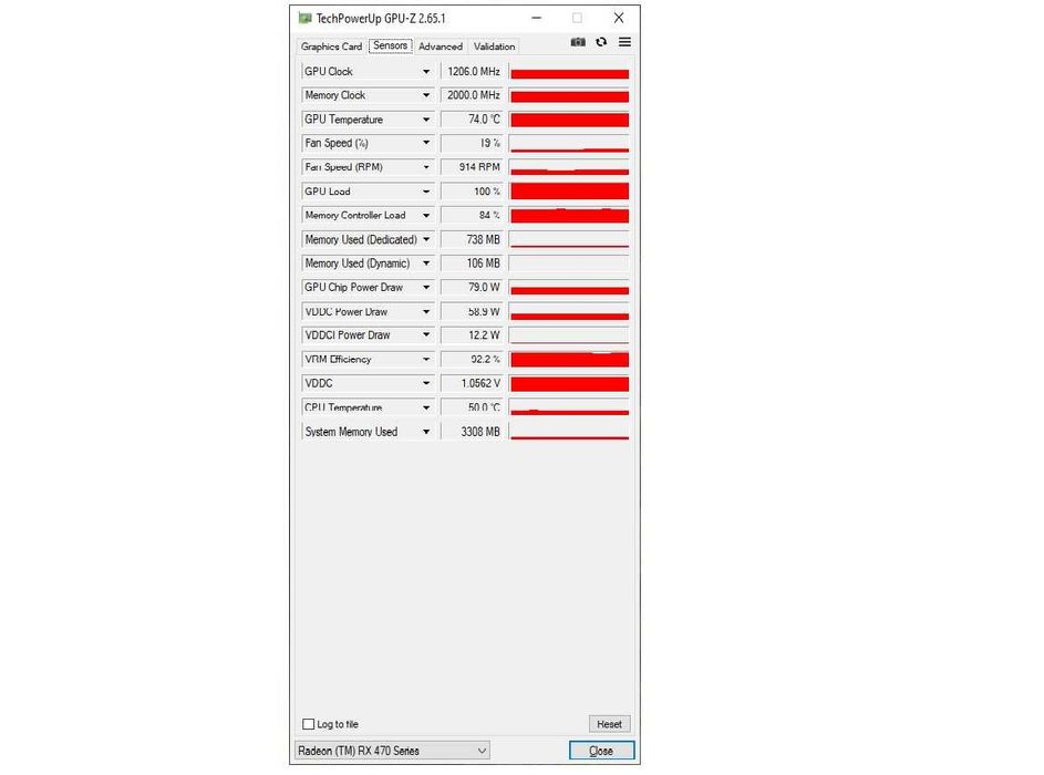 RX 470 8 gb OC NITRO (S.T.A.L.K.E.R. 2)