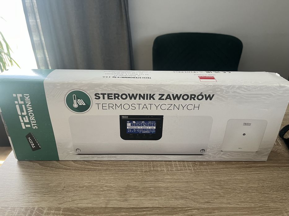 TECH Dwa Nowe sterowniki zaworow termostatycznych L-12 wi-fi + ml-12 ZESTAW