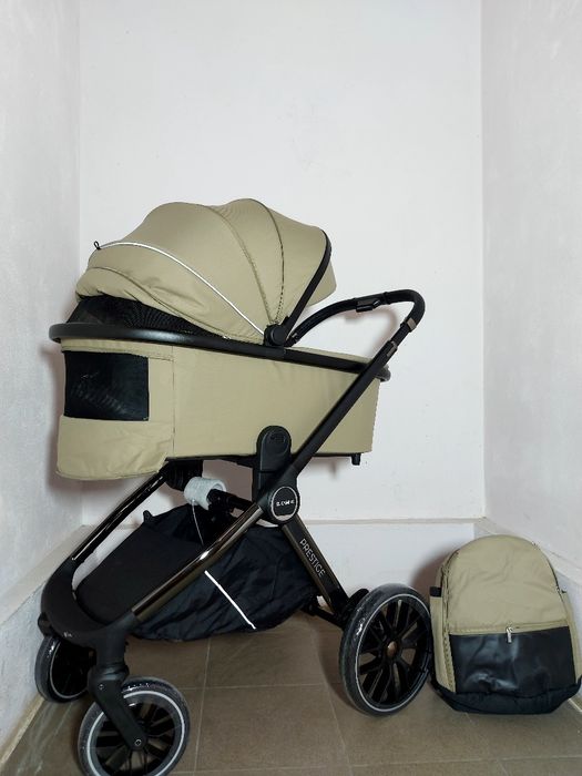 Коляска новинка 2025 року El.camino  Prestige  посилена амортизація