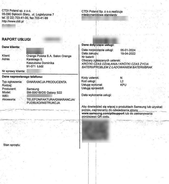 Samsung Galaxy S22 5G 256 GB Dual SIM (SM-S901B/DS)