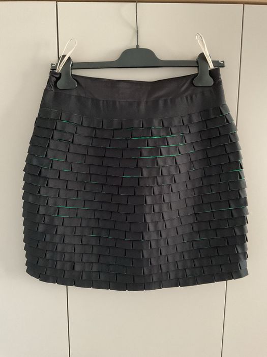 Юбка міні з шовком Karen Millen