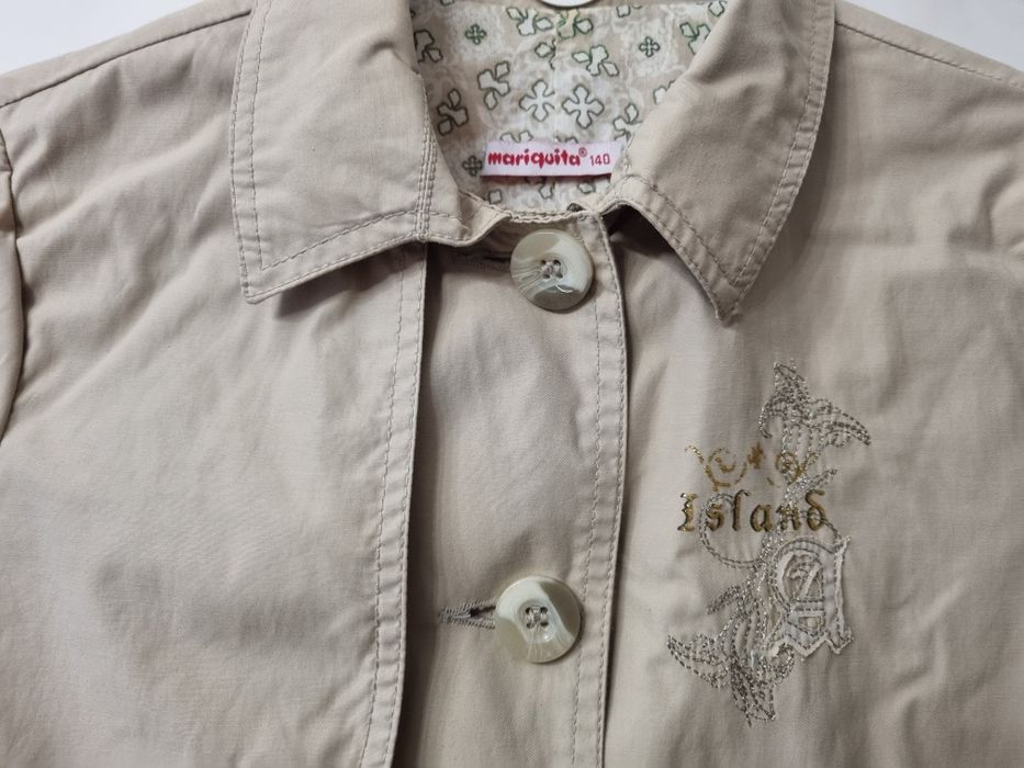 Trencz, płaszcz dla dziewczynki