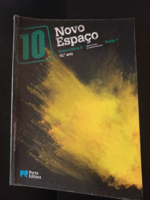 Livro de matemática 10º ano - Novo Espaço Parte 1&2 + Caderno Prático