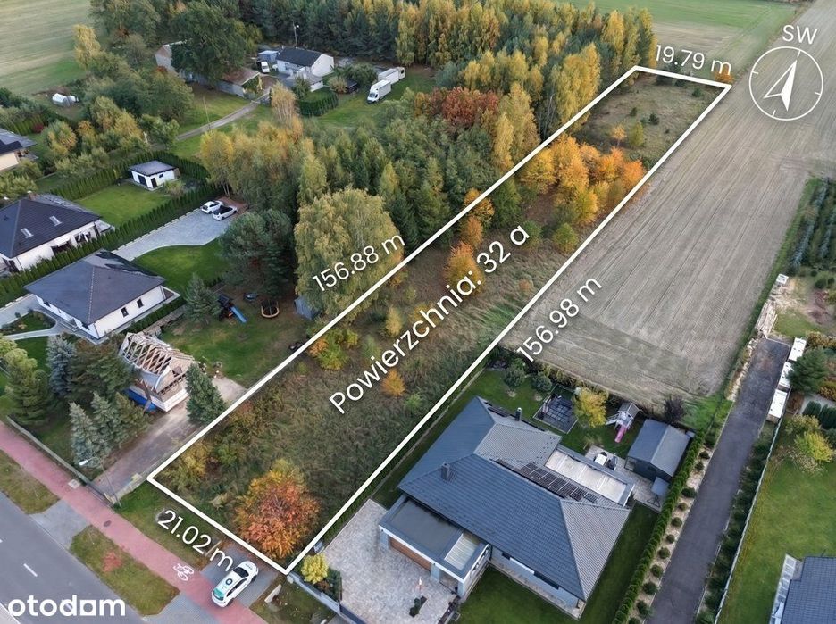 Działka 3204 m² | Kleszczów | Łękińsko