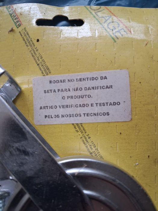 Enroladores de estores exterior novos dentro da embalagem