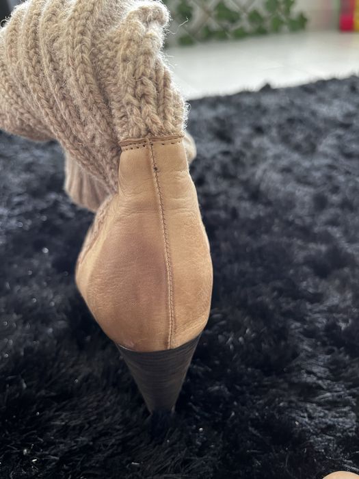 Botas cano médio em excelente estado