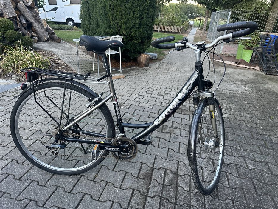 Rower miejski Corratec aluminiowy, shimano, kola 28” stan bdb