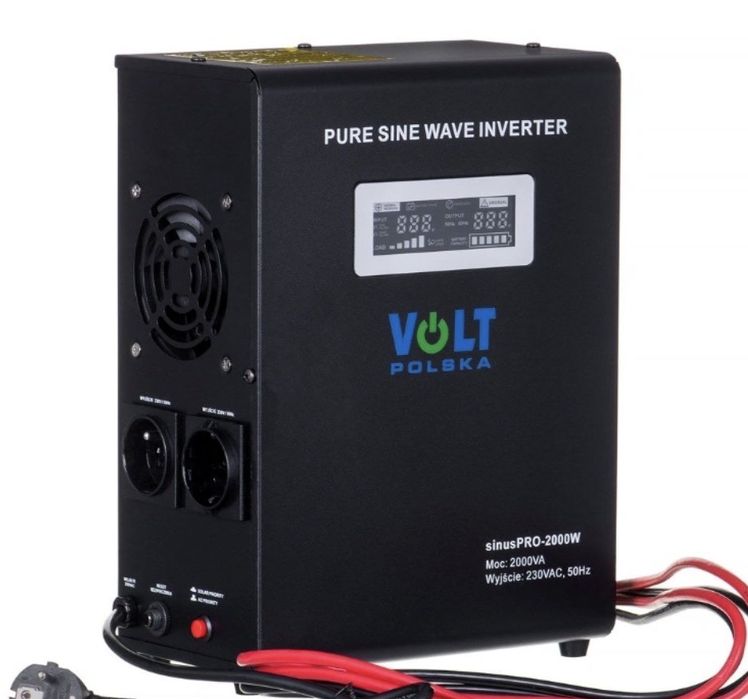 Гібридний ДБЖ/інвертор Volt Polska SINUS PRO 2000 W 24/230