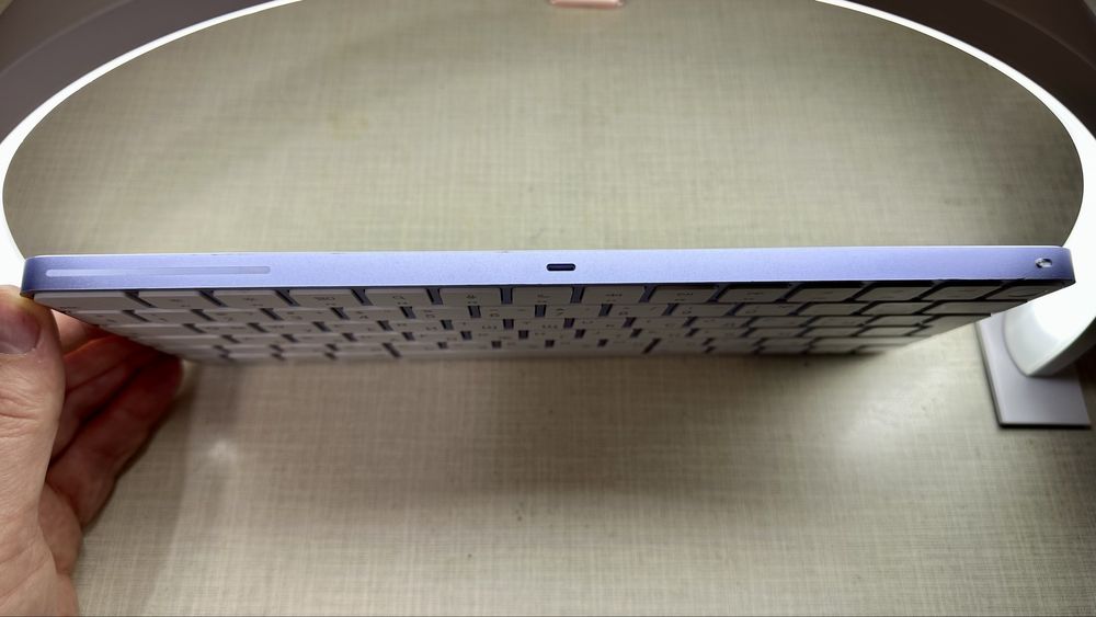 Заводской БРАК Apple Magic Keyboard TouchID A2449 Purple в коллекцию