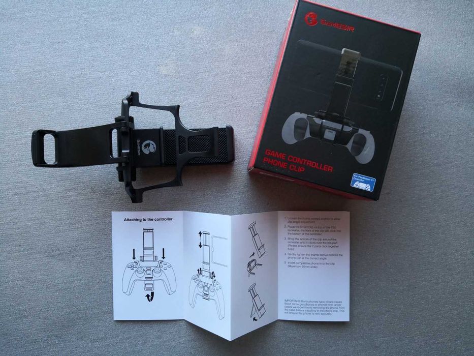 Gamesir game controller phone clip, new; Play Station 5. Read ad64739992852611121