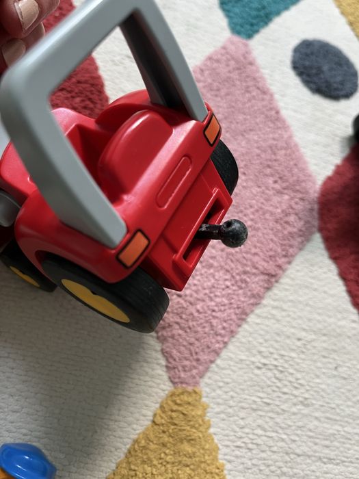 Playmobil traktor z przyczepą