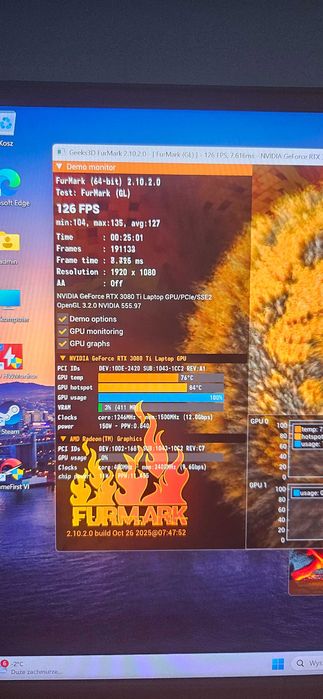 Asus ROG Zephyrus Duo 16 GX650RX-LO154X, Ryzen 9 6900HX, RTX 3080Ti