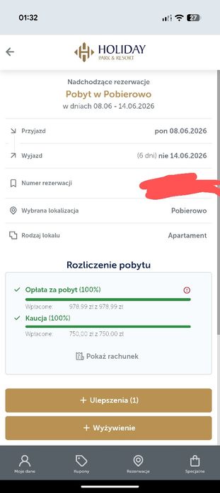 Holiday park &Resort Pobierowo Czerwiec 2026!!