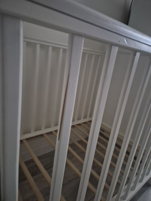 Łóżeczko niemowlęce Woodies 120x60 z materacem