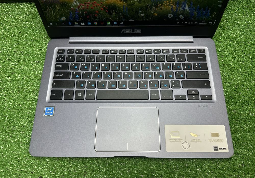 Ноутбук Asus E406M 14’’ FHD Pentium Silver N5000 4GB DDR4/128GB eMMC (r2301)