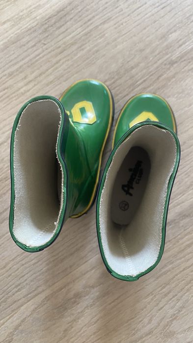 Kalosze proszę r 23 zielone piłka nożna