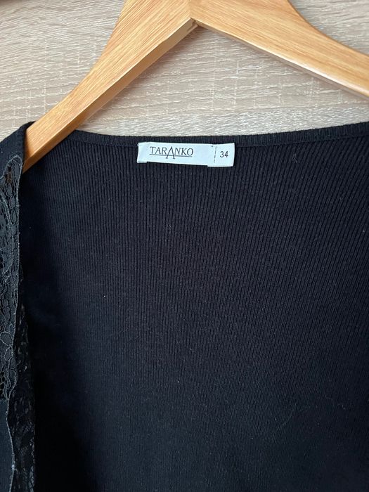 Czarny sweter Taranko r 34