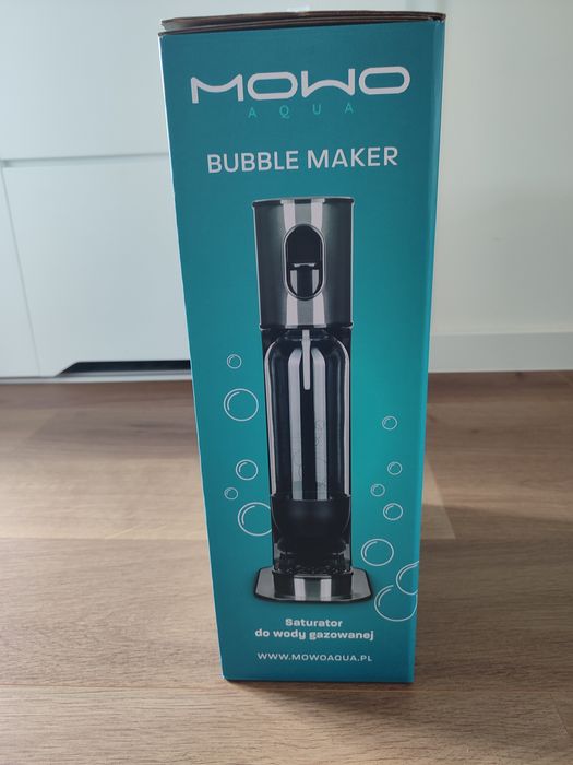 Nowy saturator MOWO AQUA z butlą