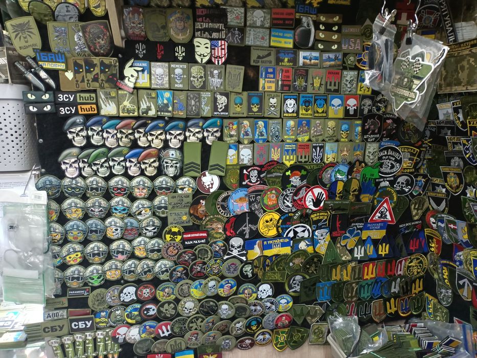 Нашивки, шевроны, позывные, группы крови, погоны: 35 грн. - Витвори ...