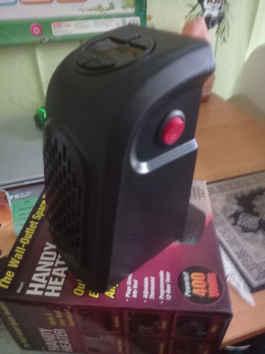 Портативний обігрівач Rovus Handy Heater 400W Black
